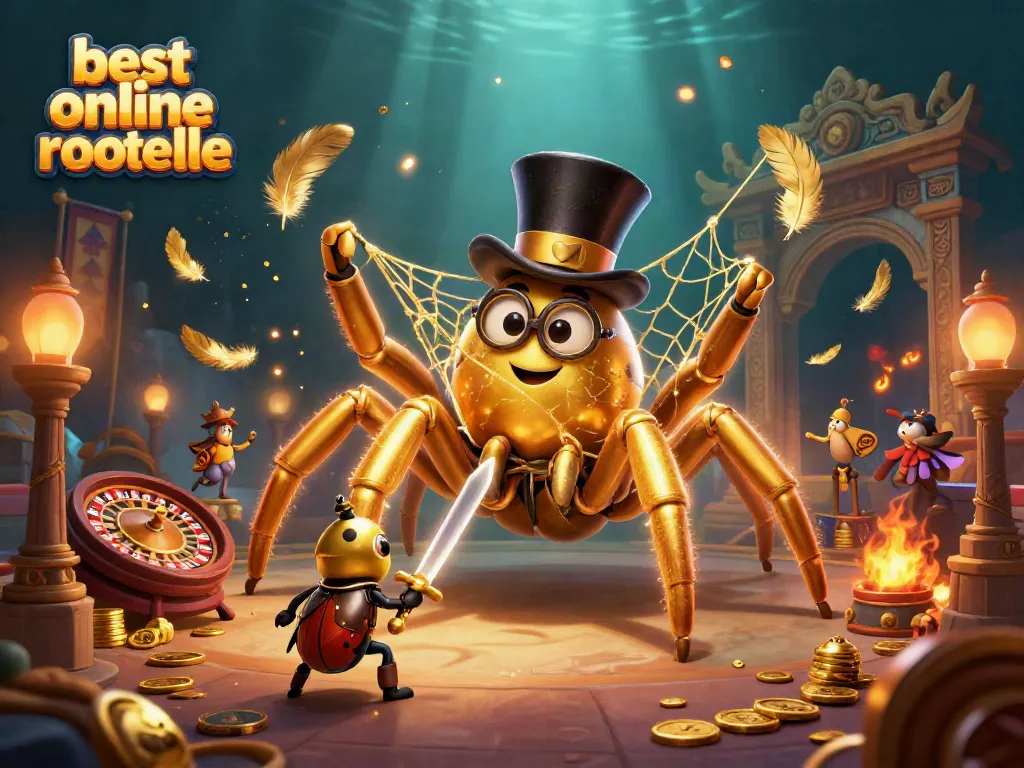 Experience the excitement of the best online roulette with vibrant casino characters in action.